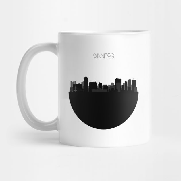 Winnipeg Skyline by inspirowl